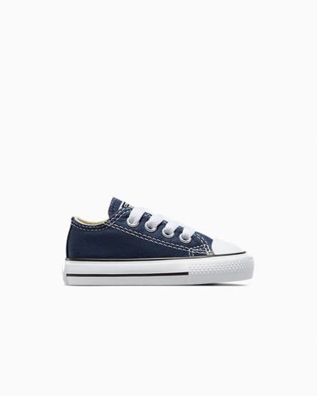 Boys' Converse Chuck Taylor All Star Classic Low Top Shoes Navy | AU 63C19H